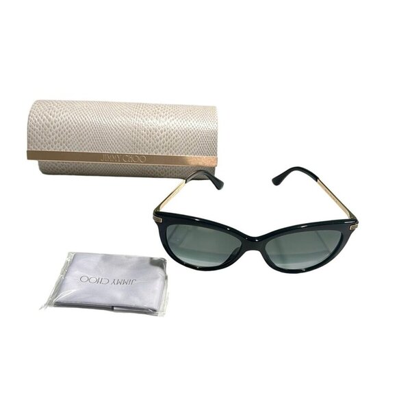 Jimmy Choo Axel 56mm Cat Eye Sunglasses - Picture 2 of 13